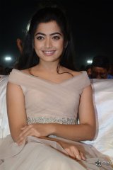 Rashmika Mandanna at Chalo Movie Pre Release Event